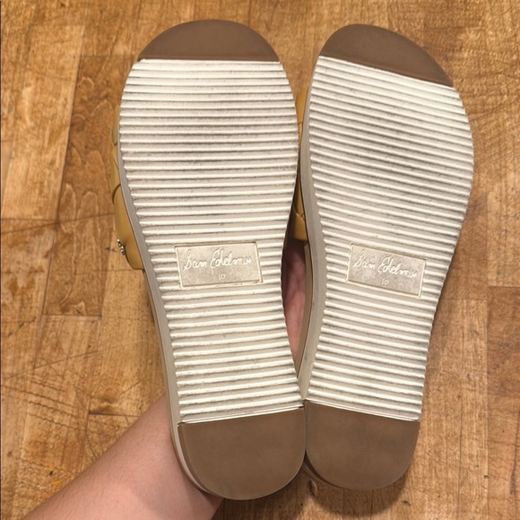 Sam Edelman Tan Leather Sandals - Picture 4 of 4